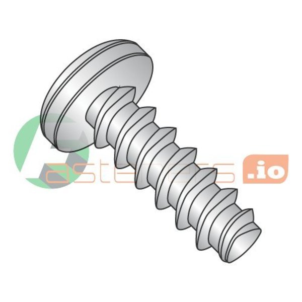 Newport Fasteners Thread Forming Screw, #6 x 5/8 in, Plain Stainless Steel Pan Head Phillips Drive, 5000 PK 355753
